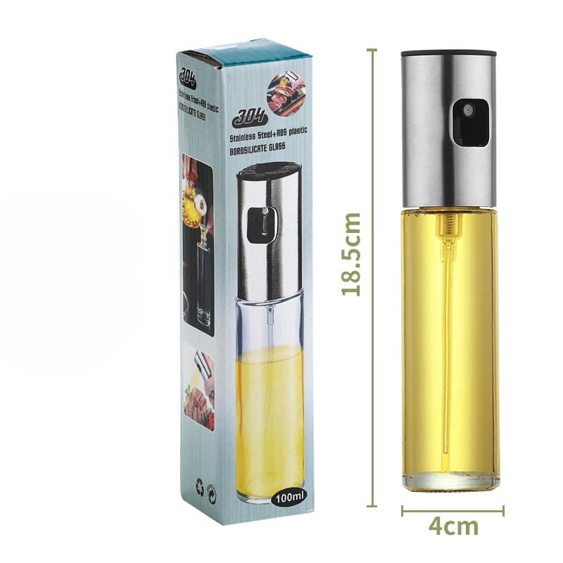 Pulvérisateur d'huile de cuisine pour la cuisson, huile d'olive ou vinaigre de 6.8oz/200ml, concepti