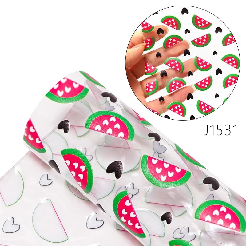 Rouleau de MSI en vinyle, 20cm x 120cm, tissu PVC imprimé d'été pour nœuds, chaussures, sacs à main 