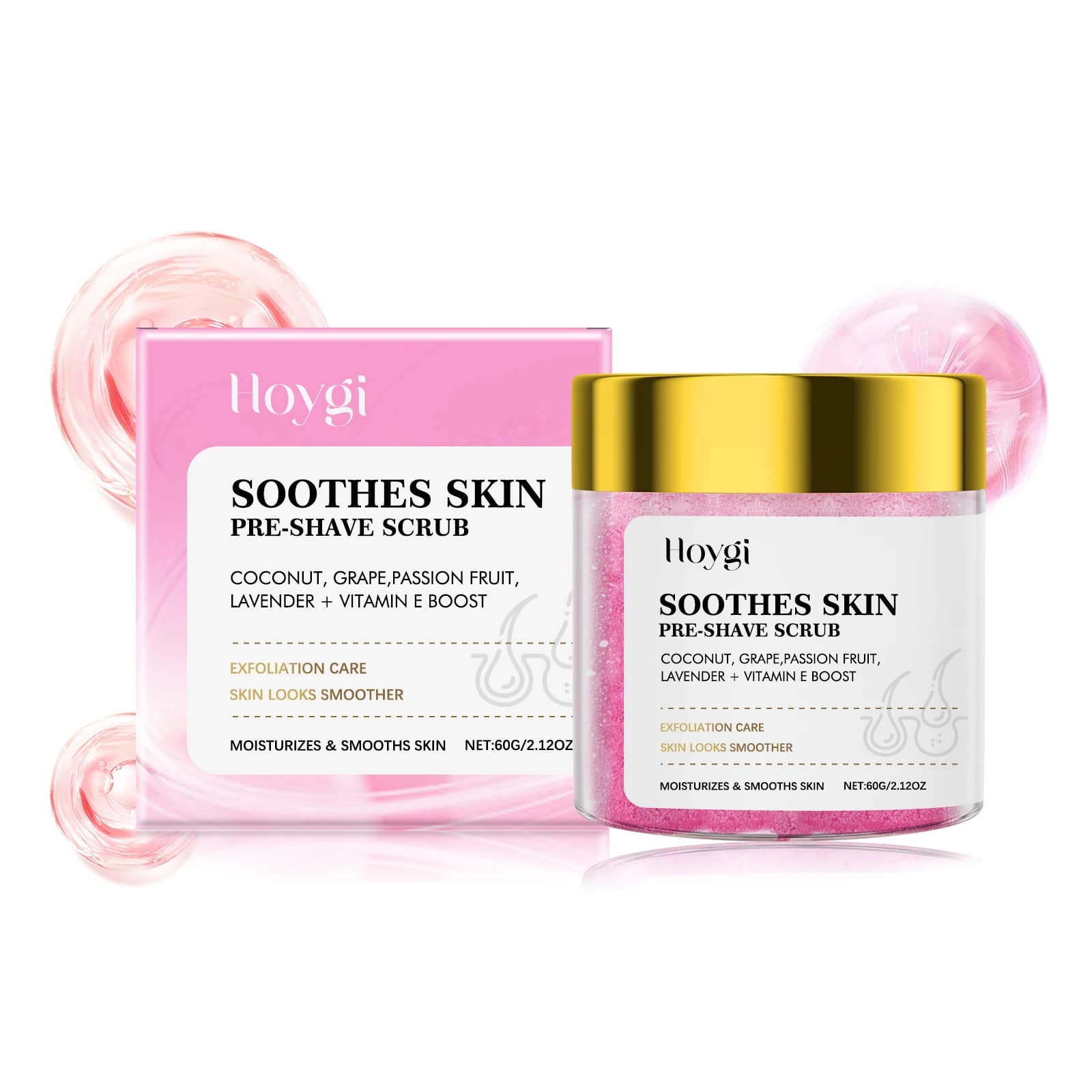 Crème de rasage épilation pour peaux sensibles, gommage dépilatoire doux et indolore, exfoliant, hyd