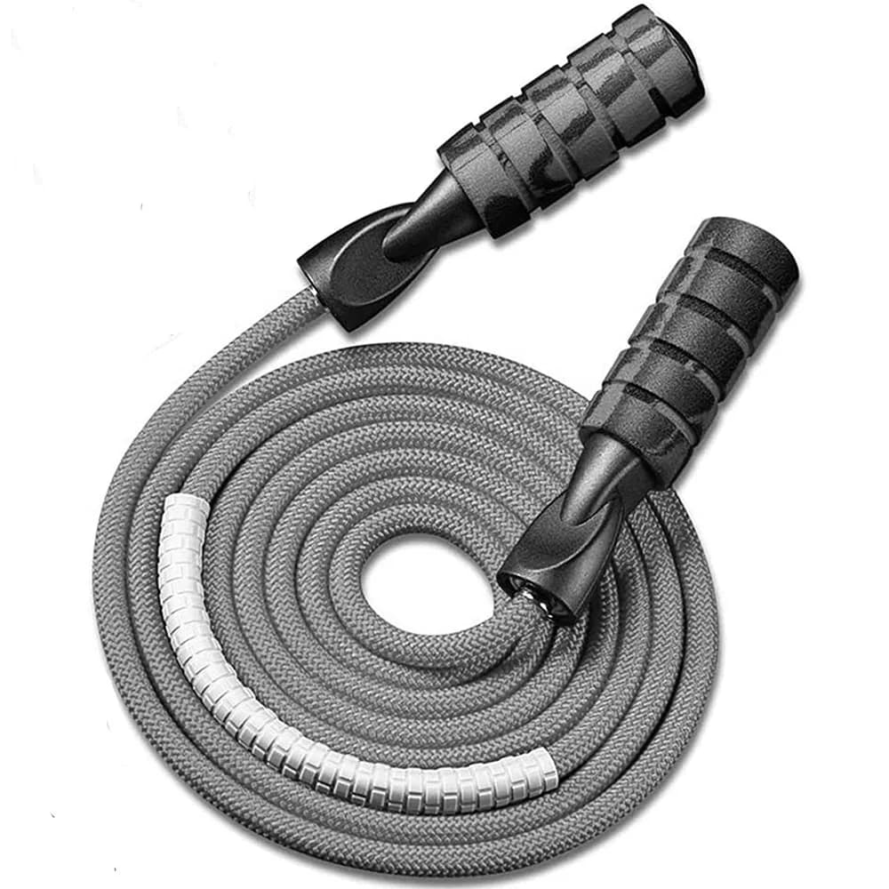 Corde à sauter Crossfit boxe corde à sauter lourde poignées de poignée en mousse pour les entraîneme