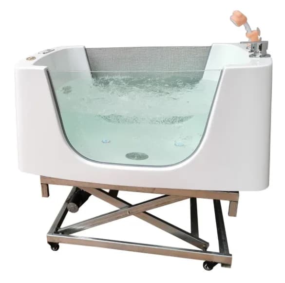 Baignoire de Spa pour animaux de compagnie, ascenseur électrique, pour Salon de toilettage pour anim