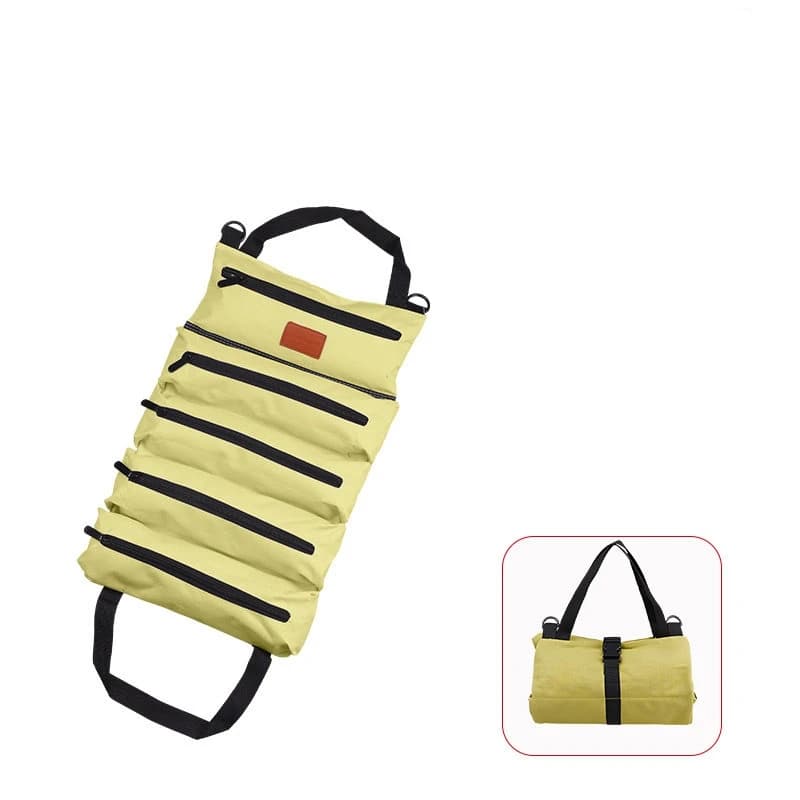 Sac à outils enroulable, sac à outils multi-usage, rouleau de rangement pour clés, organisateur d'ou