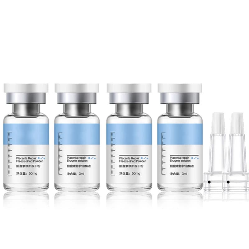 Poudre lyophilisée de polypeptide facial, booster de peau, essence réparatrice, hydratante, nourriss