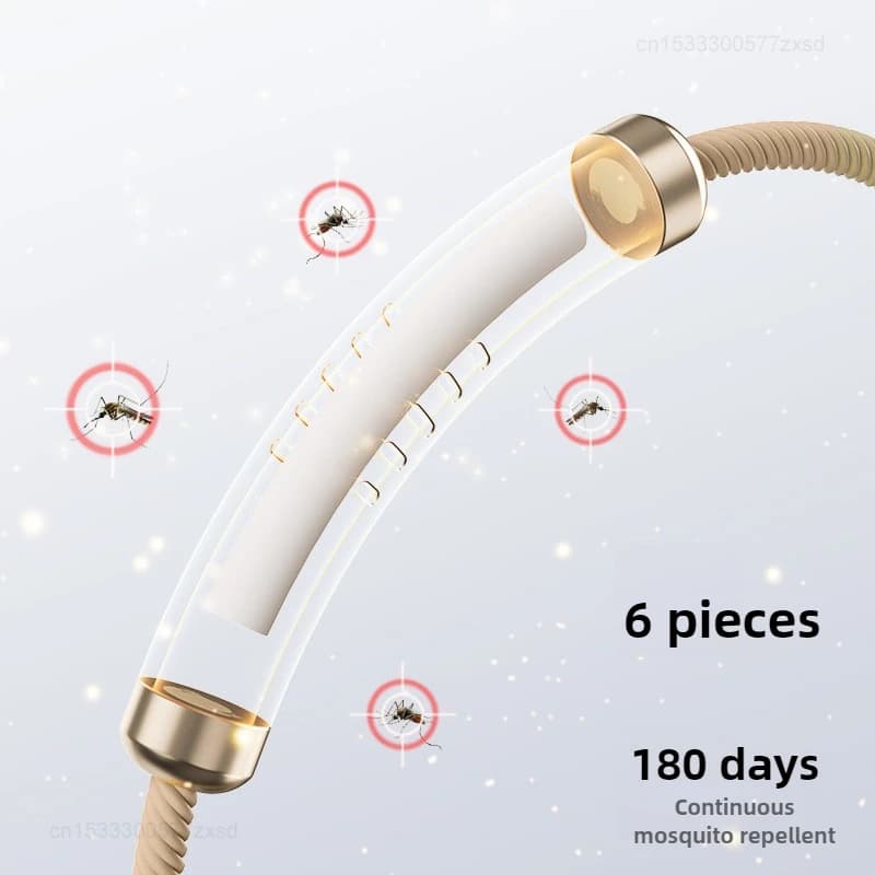 Bracelet anti-moustiques 2026 – Répulsif portable pour adultes, idéal pour l'extérieur