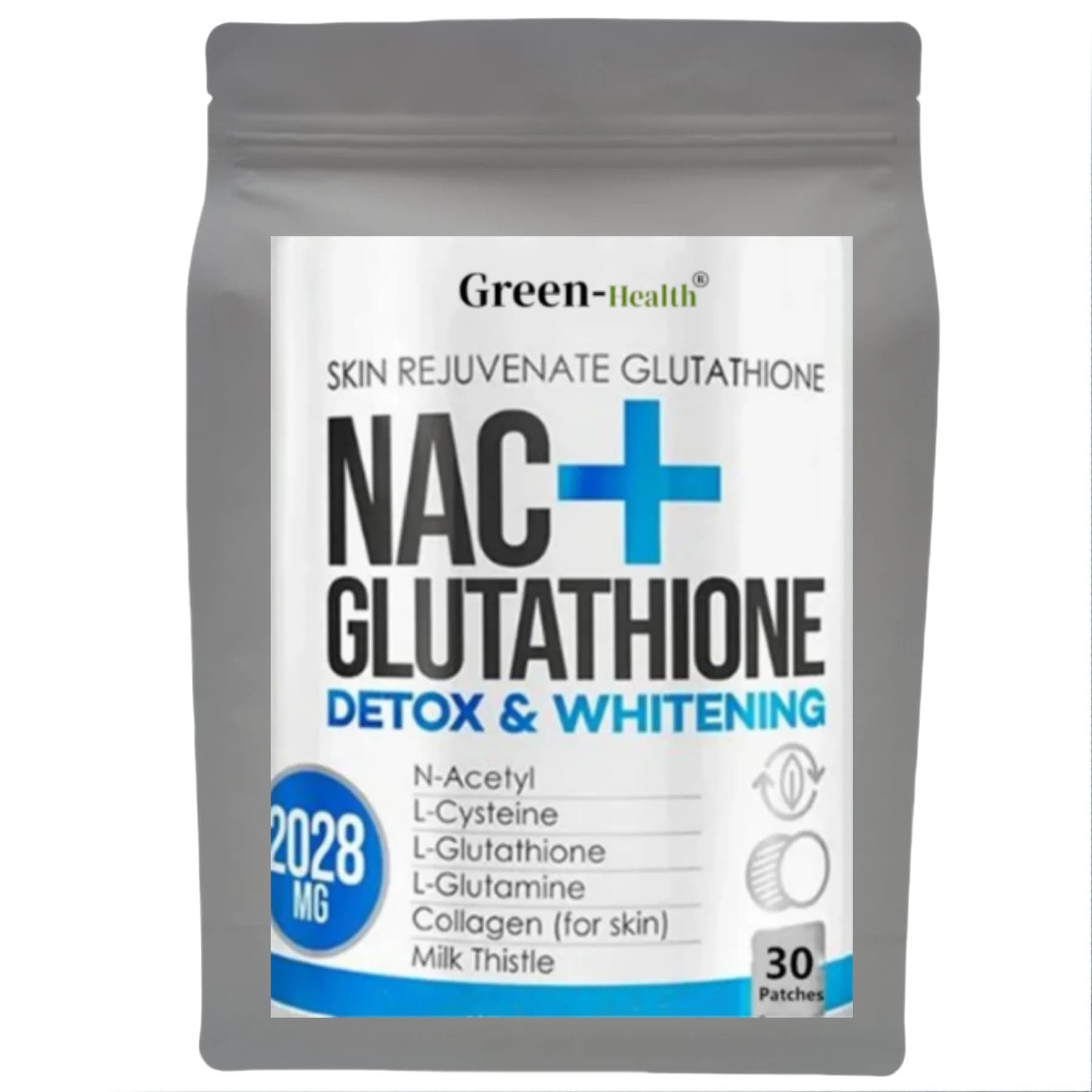 A5YE offre spéciale 30 patchs NAC L-glutathion supplément extrait de chardon au lait et vitamine C p