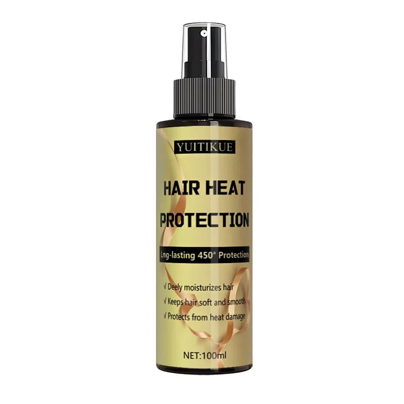 Spray de protection thermique pour cheveux YUITIKUE |   450 ° Protection longue durée, hydrate en pr