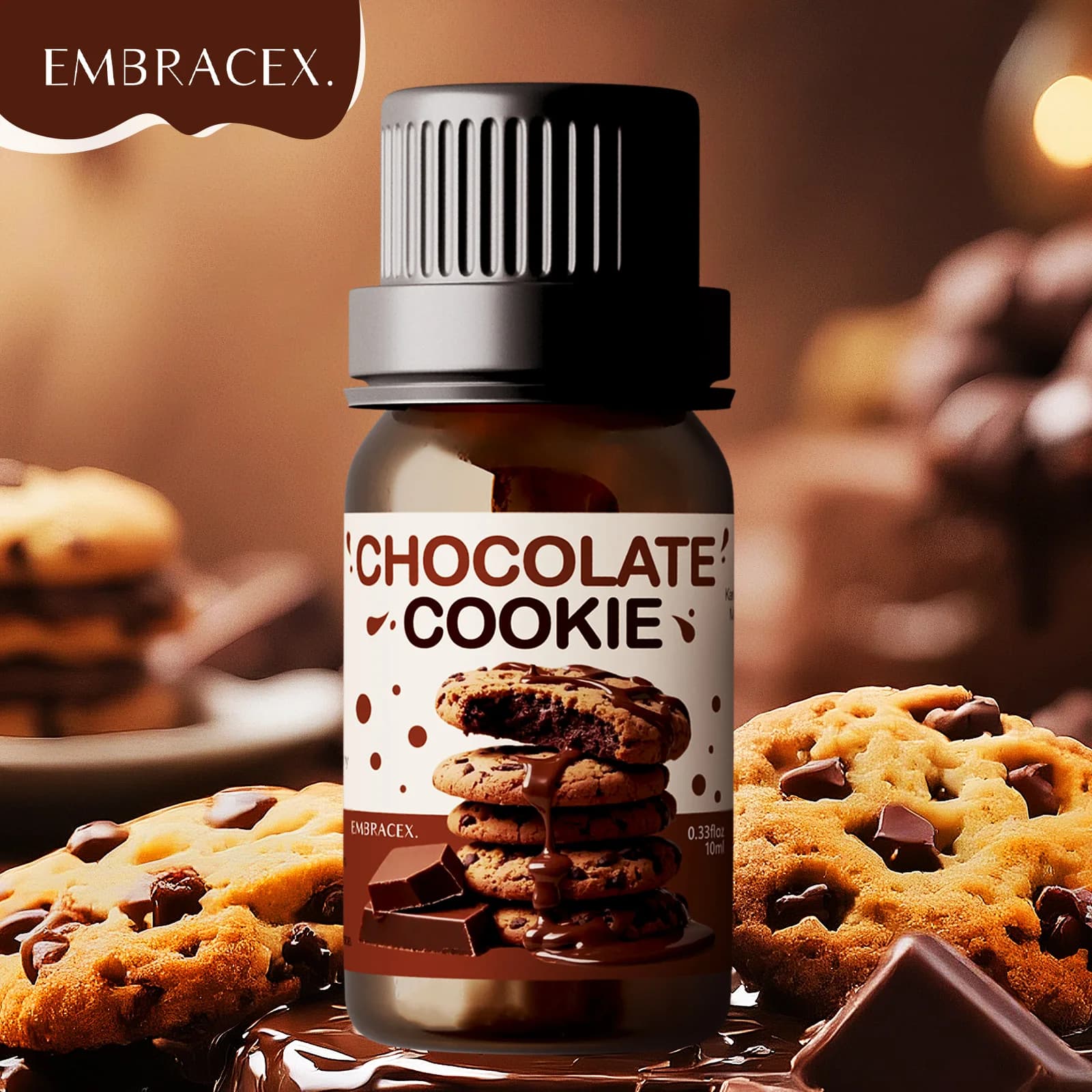 Huile essentielle de cookie au chocolat, 10ml, huile essentielle pour soins de la peau et des cheveu