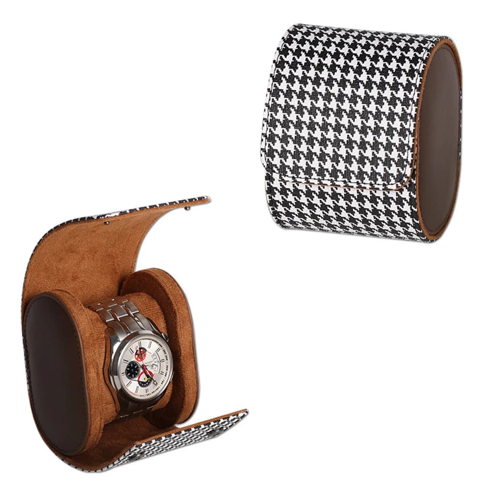 Étui de voyage en rouleau de montre, rangement et organisateur de montre à 1/2/3 fentes, rangement s