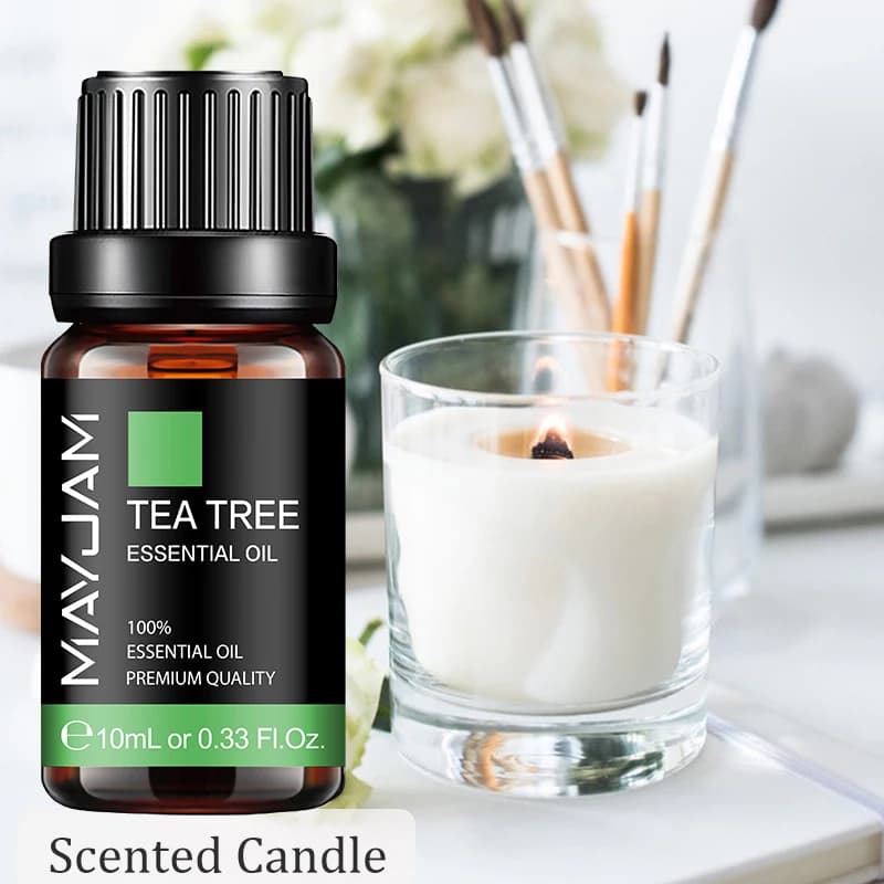 MAYJAM 10ML pur arbre à thé diffuseur d'huile essentielle Ylang Ylang vanille lavande citronnelle ci