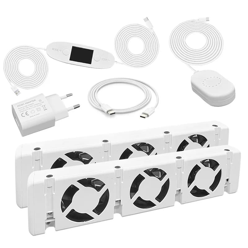 Ventilateur de radiateur intelligent, ensemble d'extension de radiateur, ventilateur universel, favo