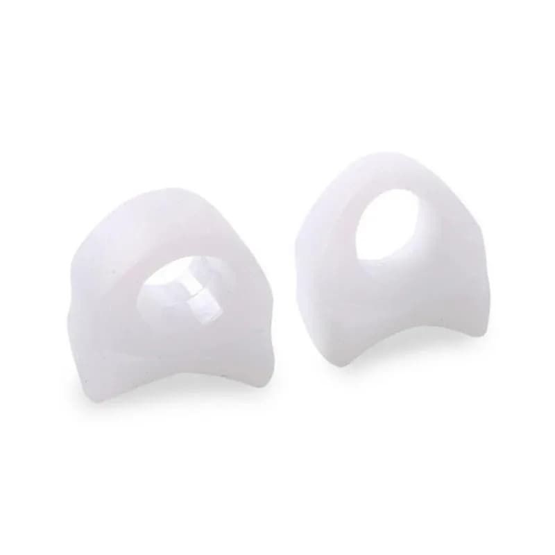 Séparateurs d'orteils en Silicone, 1 paire, protection orthopédique des orteils, soins des pieds, co