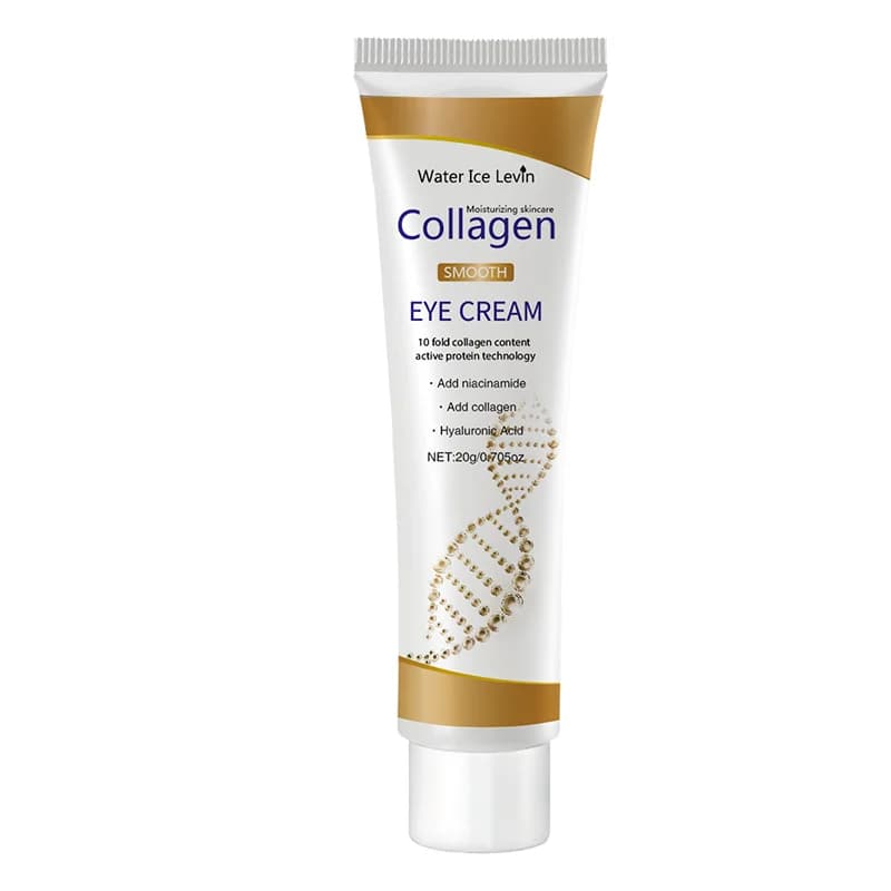 Crème pour les yeux au collagène avec Niacinamide et acide hyaluronique, 10X collagène, hydrate et r