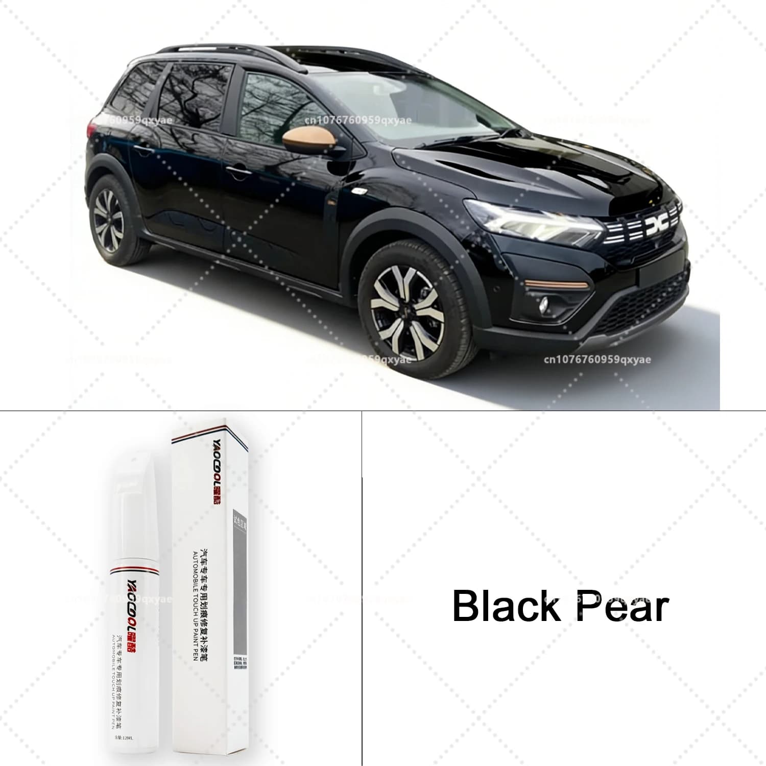 Stylo de réparation de peinture pour Dacia Jogger, vernis transparent qui améliore la brillance et r