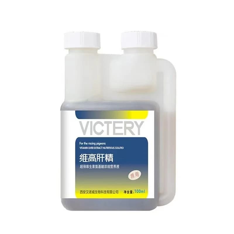 100 ml Gouttes de vitalité pour pigeons, stimulant hépatique, plumes brillantes, croissance rapide