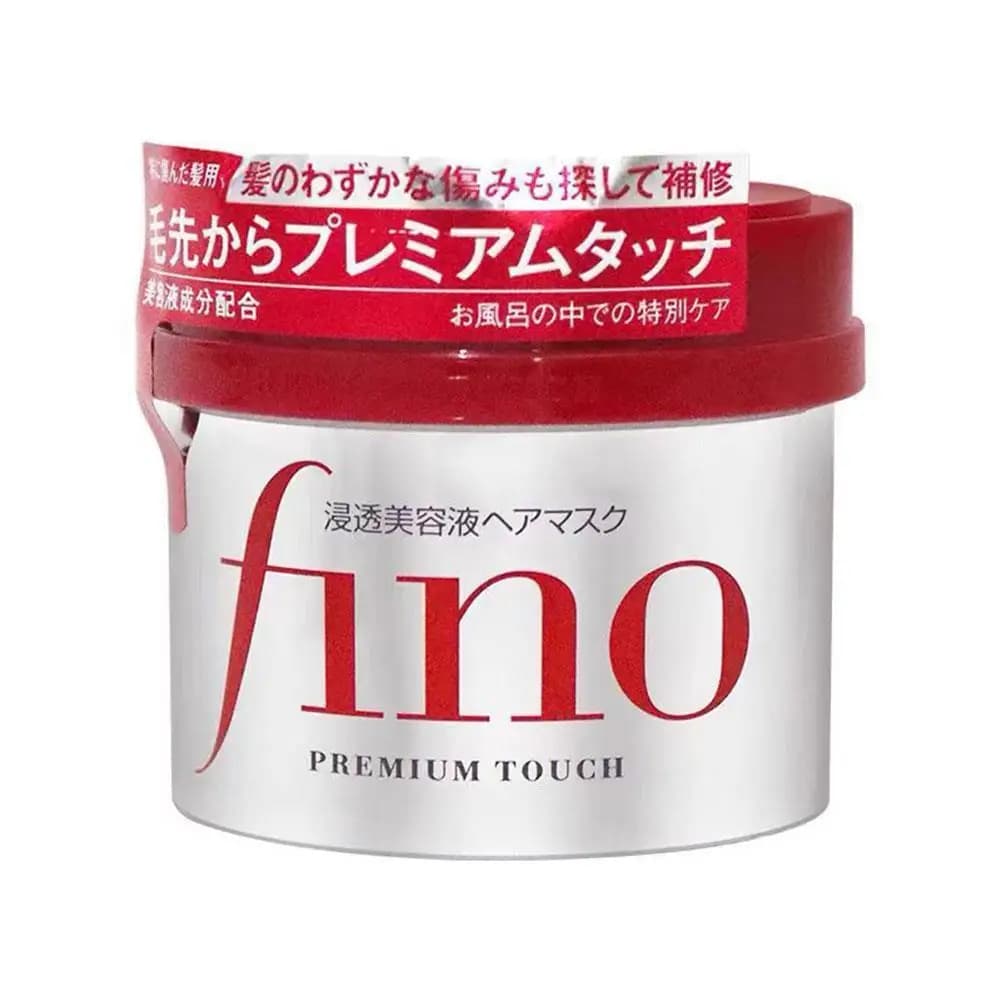 Shampooing/après-shampooing/masque capillaire Premium Touch Fino, réparation des cheveux abîmés, con