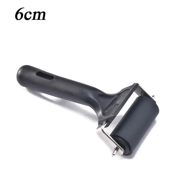 Rouleau de brayer en caoutchouc dur pour impression, 6/10/15/20 cm, pour peinture, artisanat, estamp