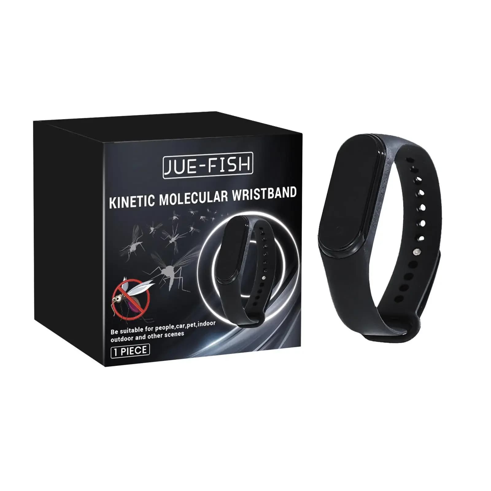 Bracelet anti-moustiques unisexe, portable, physique et ultrasonique, Non chimique, pour la maison e