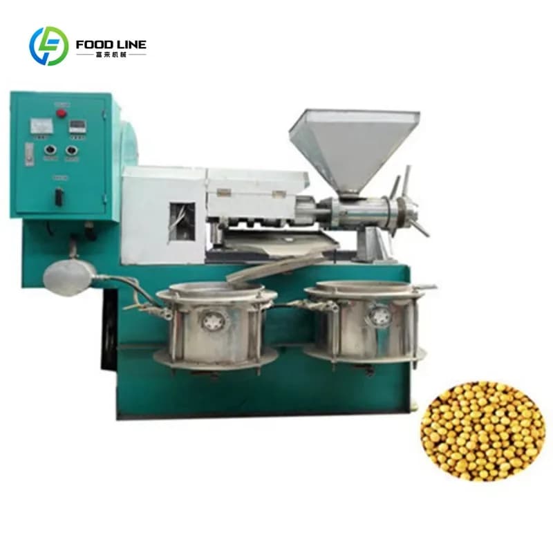 Presse à huile industrielle personnalisée pour huiles végétales (arachide, noix de coco, olive), équ