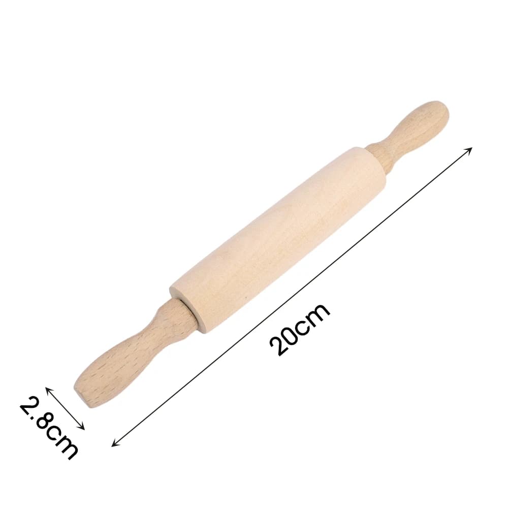 Rouleau à pâtisserie en bois, 1 pièce, bâton sans poudre pour la maison, boulettes, bâton de nouille