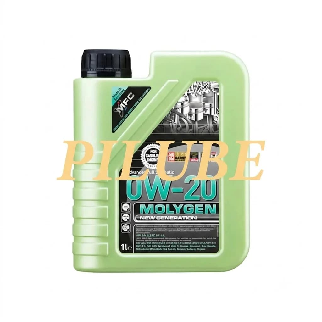 Huile moteur entièrement synthétique MOLYGEN 0W-20 pour une protection optimale du moteur et une eff