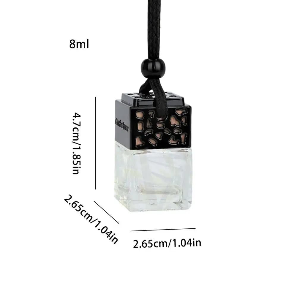 Diffuseur de parfum pour voiture 8ml, flacon suspendable pour décoration, parfum pour voiture, intér