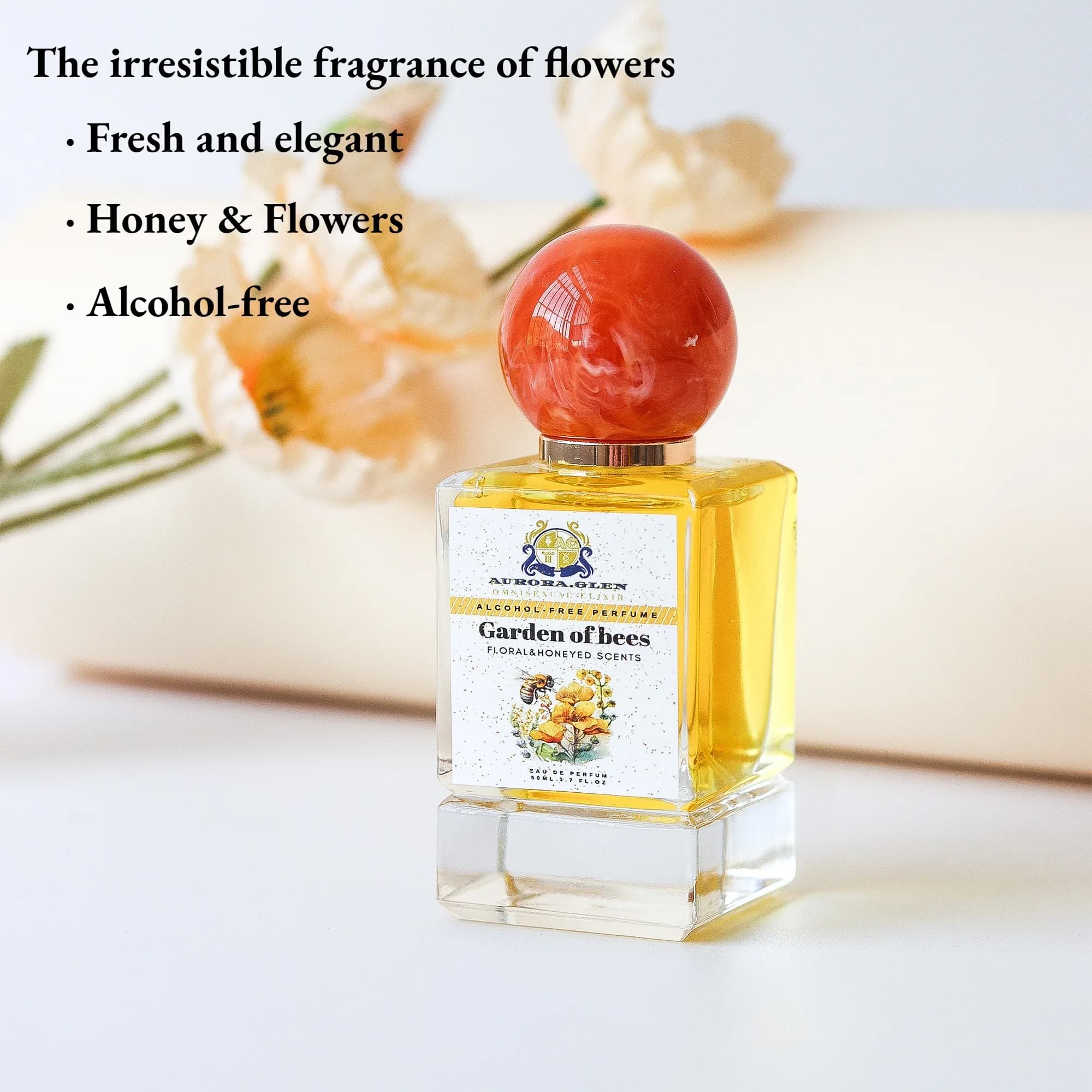 Huile de parfum 50 ml la plus vendue pour femmes, florale, fraîche, naturelle, longue durée, huile e