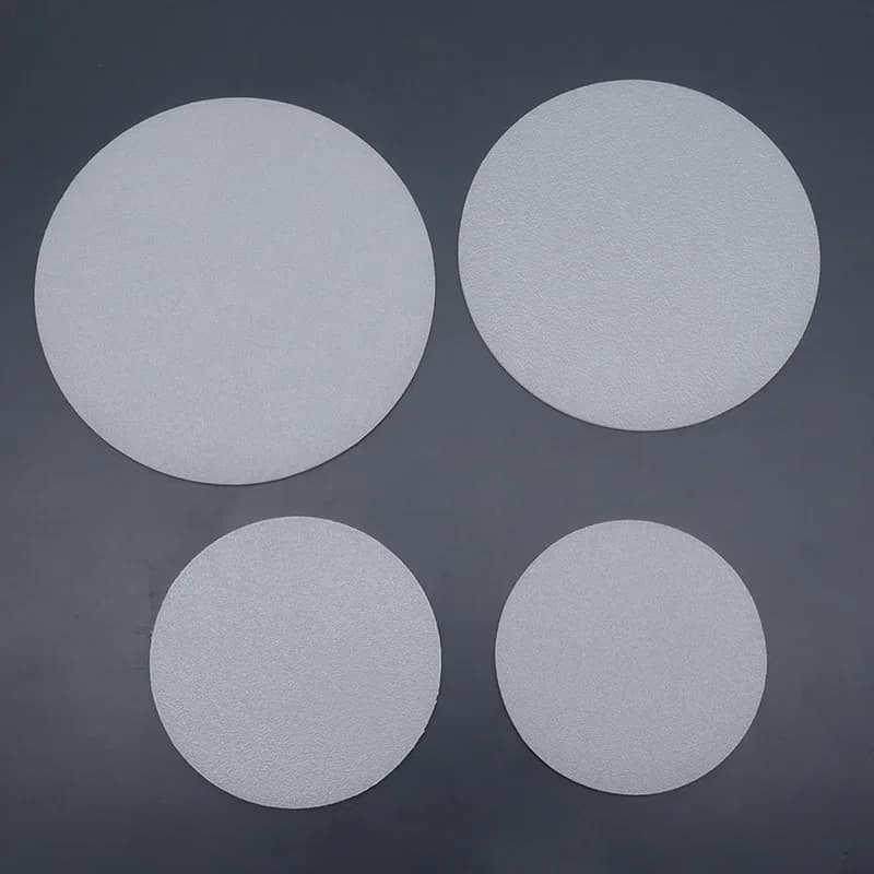 Lampe de poche de Lentille de Diffuseur LED Torche BRICOLAGE Filtre PC Blanc Laiteux Rond Lampe Couv