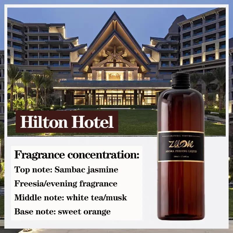 Huile essentielle d'aromathérapie sans flamme Hilton hôtel/Shangri-La, supplément d'huile d'aromathé