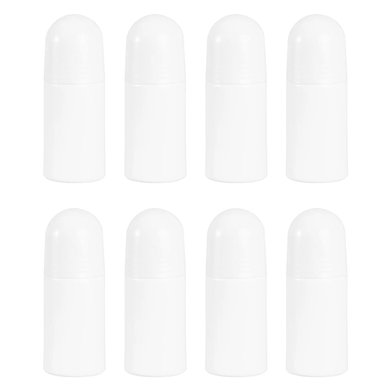 Bouteilles à roulettes portables de 50ML, distributeur de parfum, bouteilles à roulettes en plastiqu