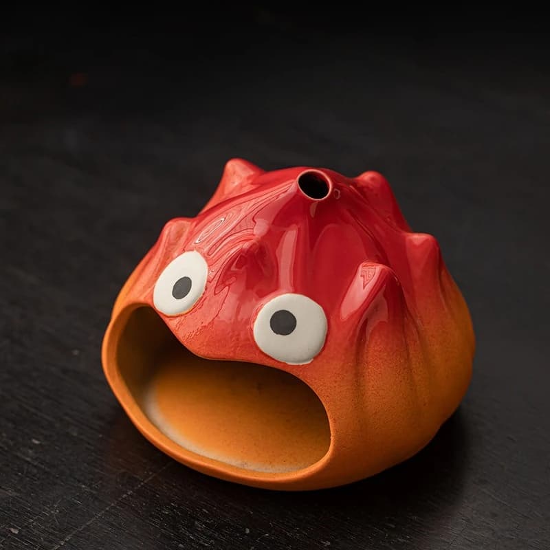 Brûleur d'encens en céramique, cheminée parfumée au flamme, dessin animé mignon, produits de parfum 
