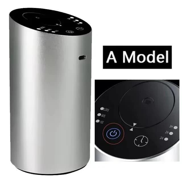 Diffuseur d'huiles essentielles pour voiture, désodorisant sans eau, nébuliseur d'aromathérapie, mac