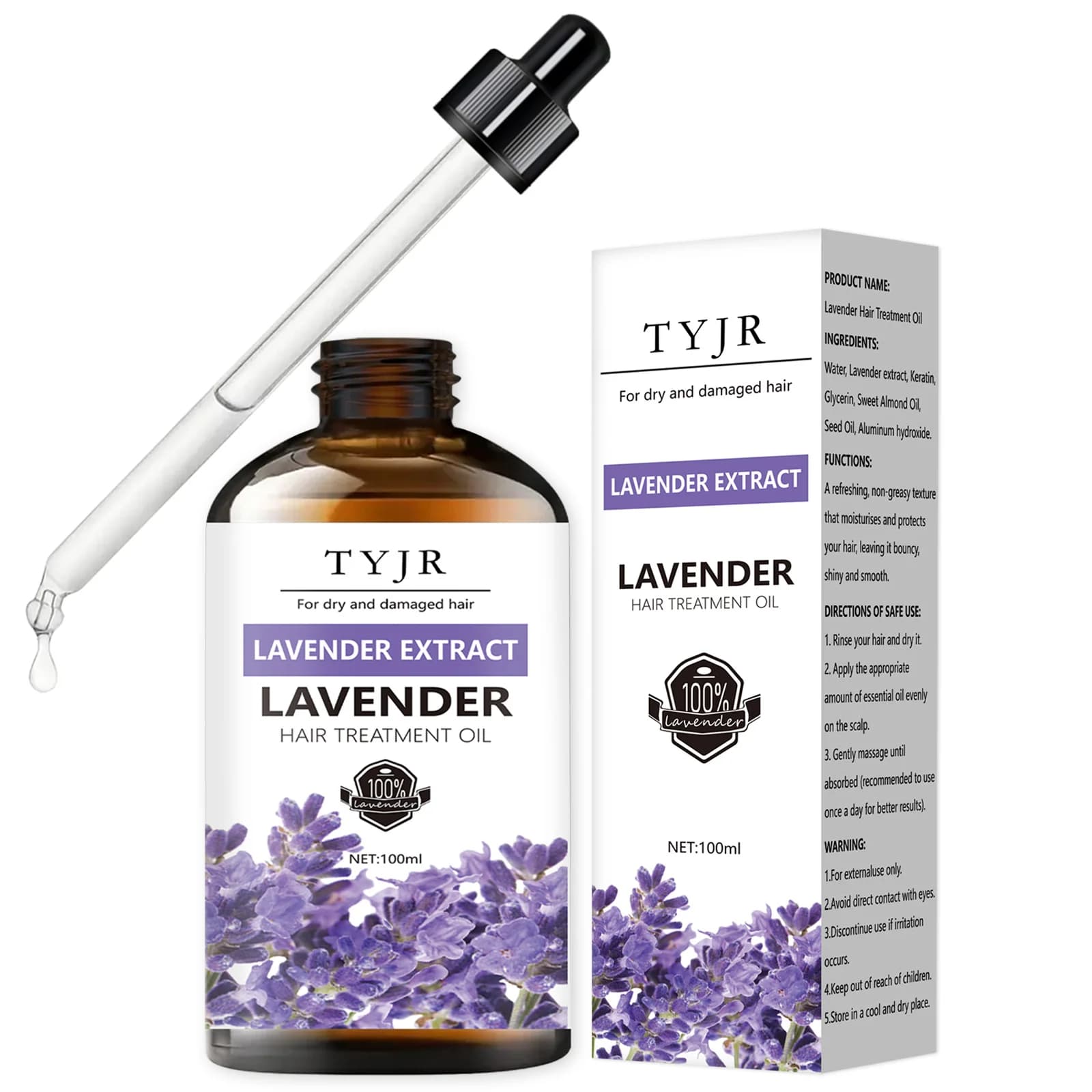 Huile essentielle de lavande pour soins de la peau, massage, douche, diffuseur huile essentielle rel