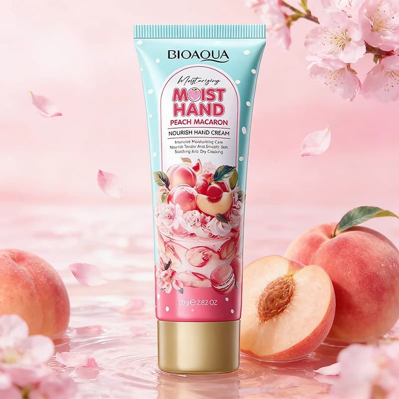 80g ﻿ Crème pour les mains au chocolat BIOAQUA, hydratante, anti-fissures, nourrissante, anti-âge, b