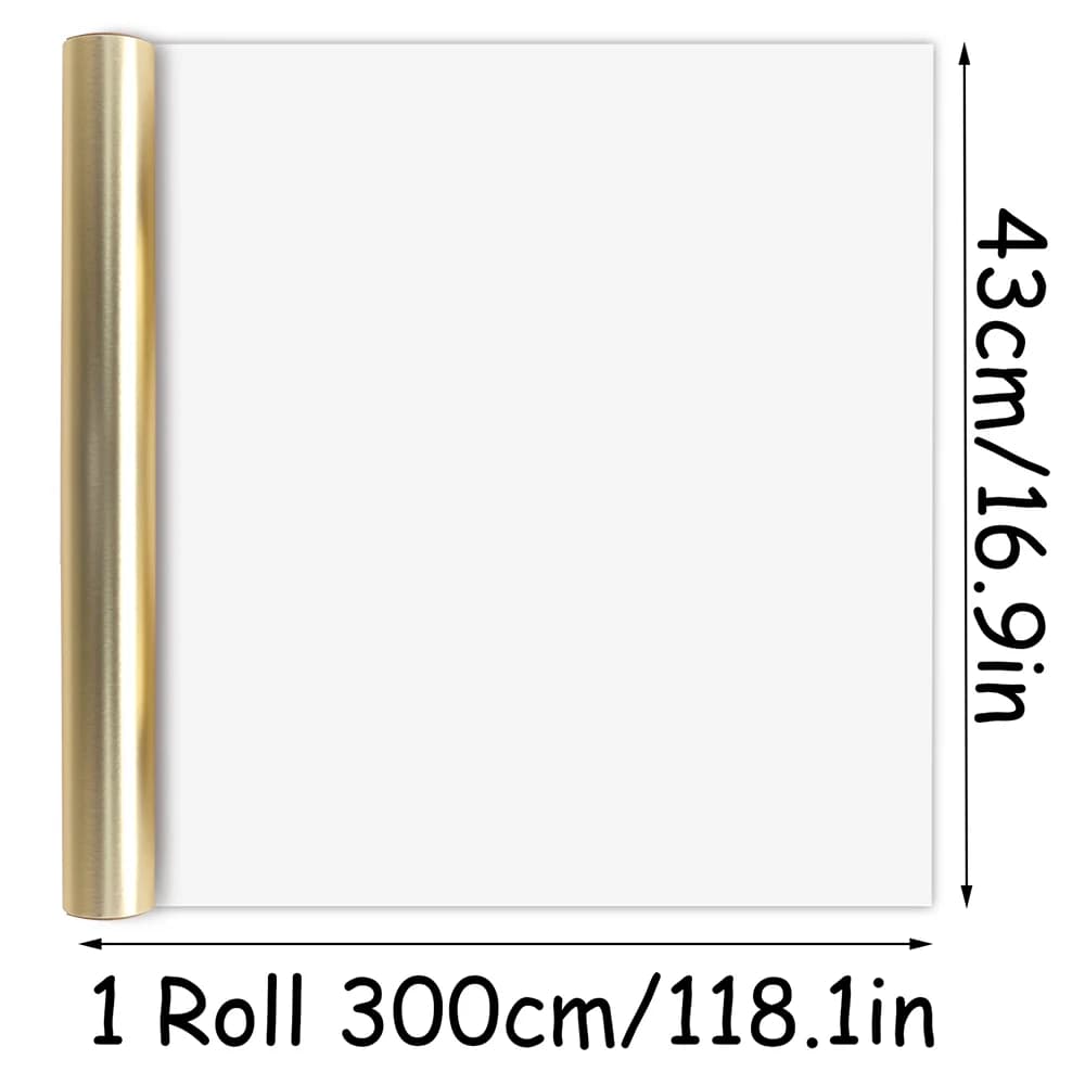 Papier d'emballage doré nacré pour cadeaux, anniversaire, vacances, mariage, fête préChristophe, 1 r