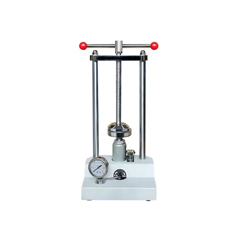 Presse dentaire hydraulique avec manomètre, presse à huile automatique adaptée aux équipements médic