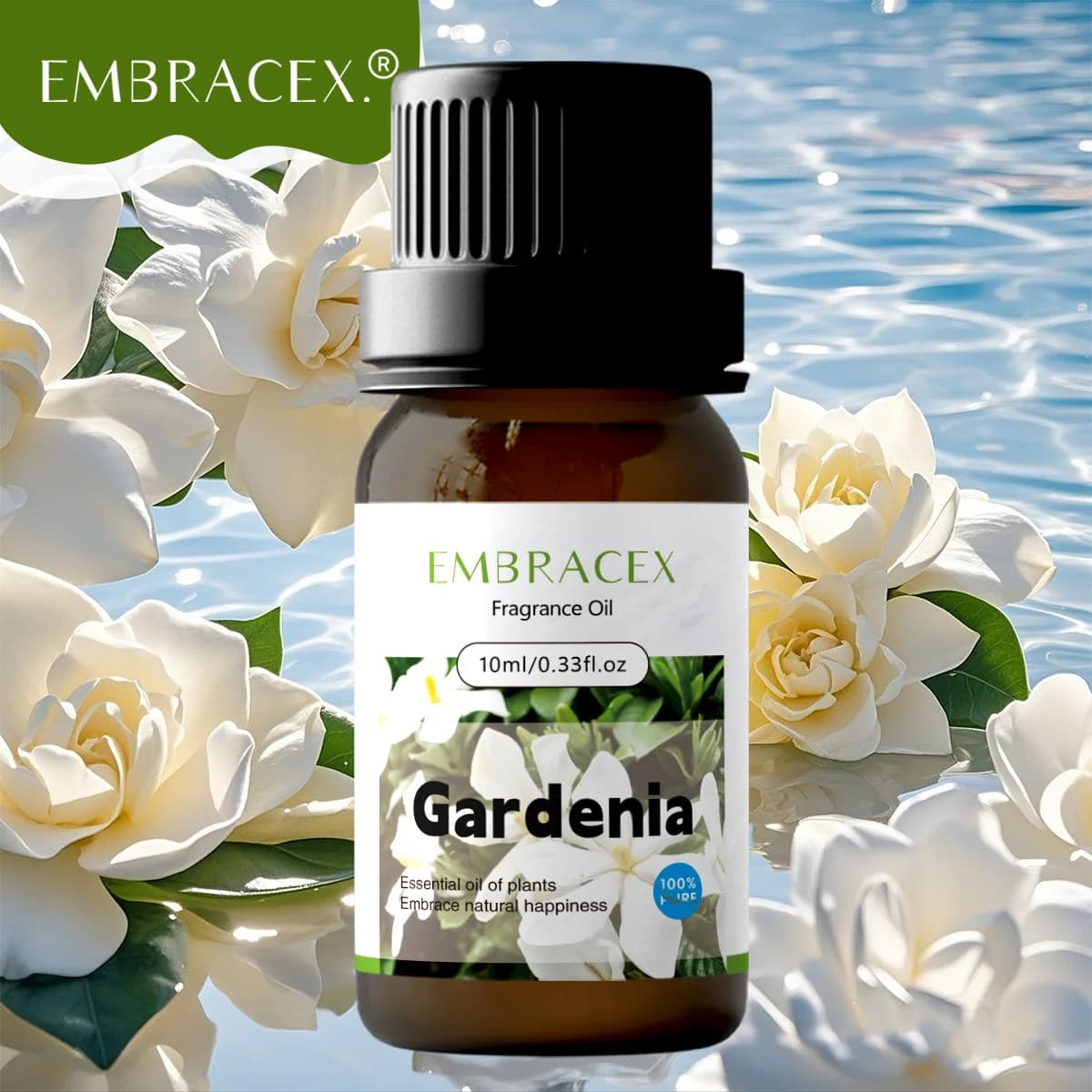 Huile essentielle de gardénia 10ml, huiles de massage, parfum floral, longue durée, fabrication de s