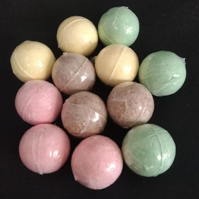Boule de poudre de sel de bain de pieds aux herbes, huile essentielle d'herbes, bain de pilules, bou