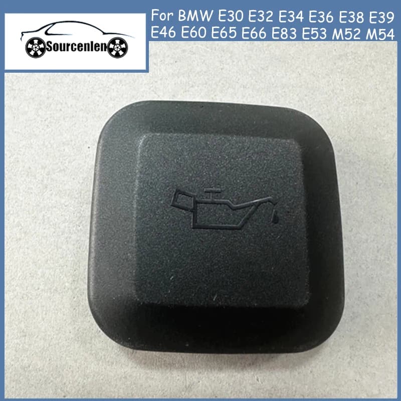 Bouchon de réservoir d'huile moteur neuf pour BMW E30 E32 E34 E36 E38 E39 E46 E60 E65 E66 E83 E53 M5