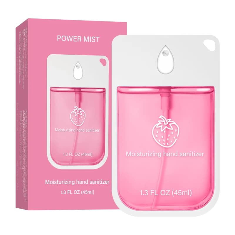 Spray désinfectant pour les mains hydratant et protecteur – Spray désinfectant portable 45/38 ml pou