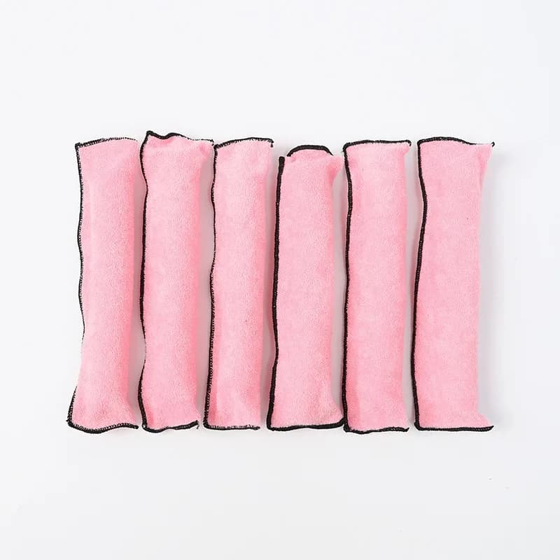 Bigoudis sans chaleur pour boucles paresseuses avec crochet, pour dormir, souples et flexibles, outi
