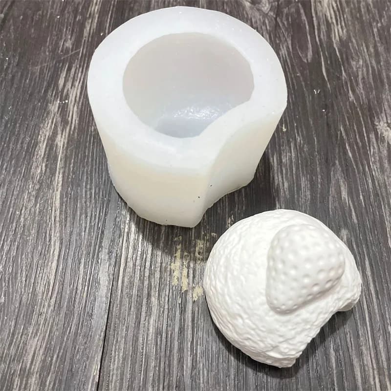 Bricolage biscuits au chocolat bougie Silicone moule cannelle rouleau résine moule chocolat Biscuit 