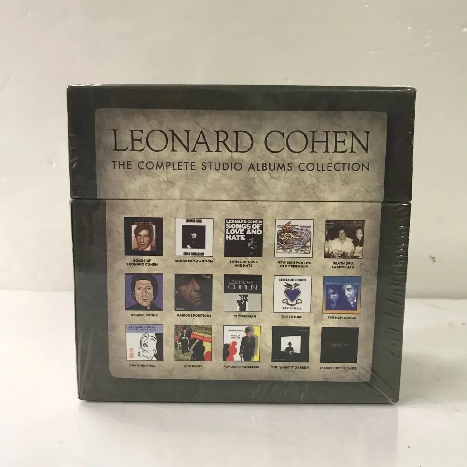 Ballad Leonard Cohen Music CD Collection complète d'albums en studio Hallelujah 15 enregistrements m