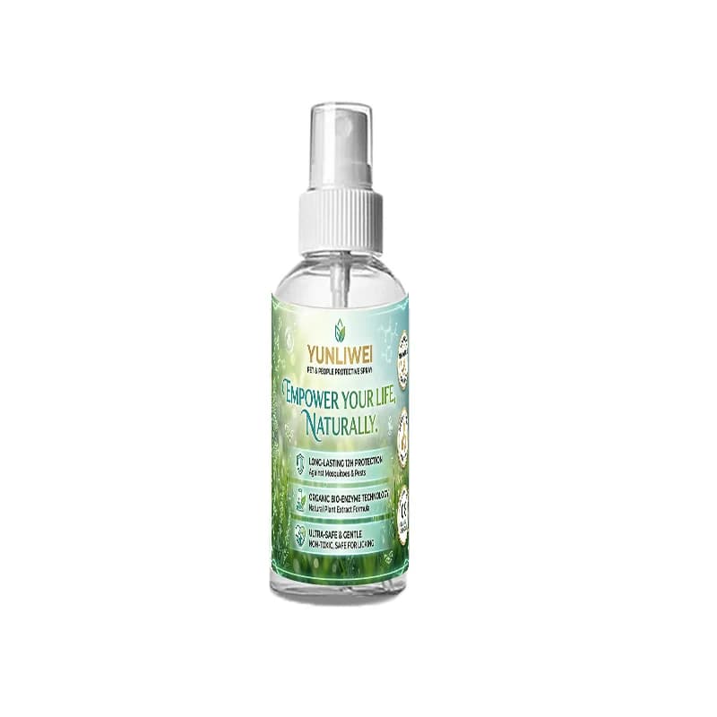 YUNLIWEI Spray anti-puces et tiques naturel pour chien, non toxique, à base d'huiles essentielles vé