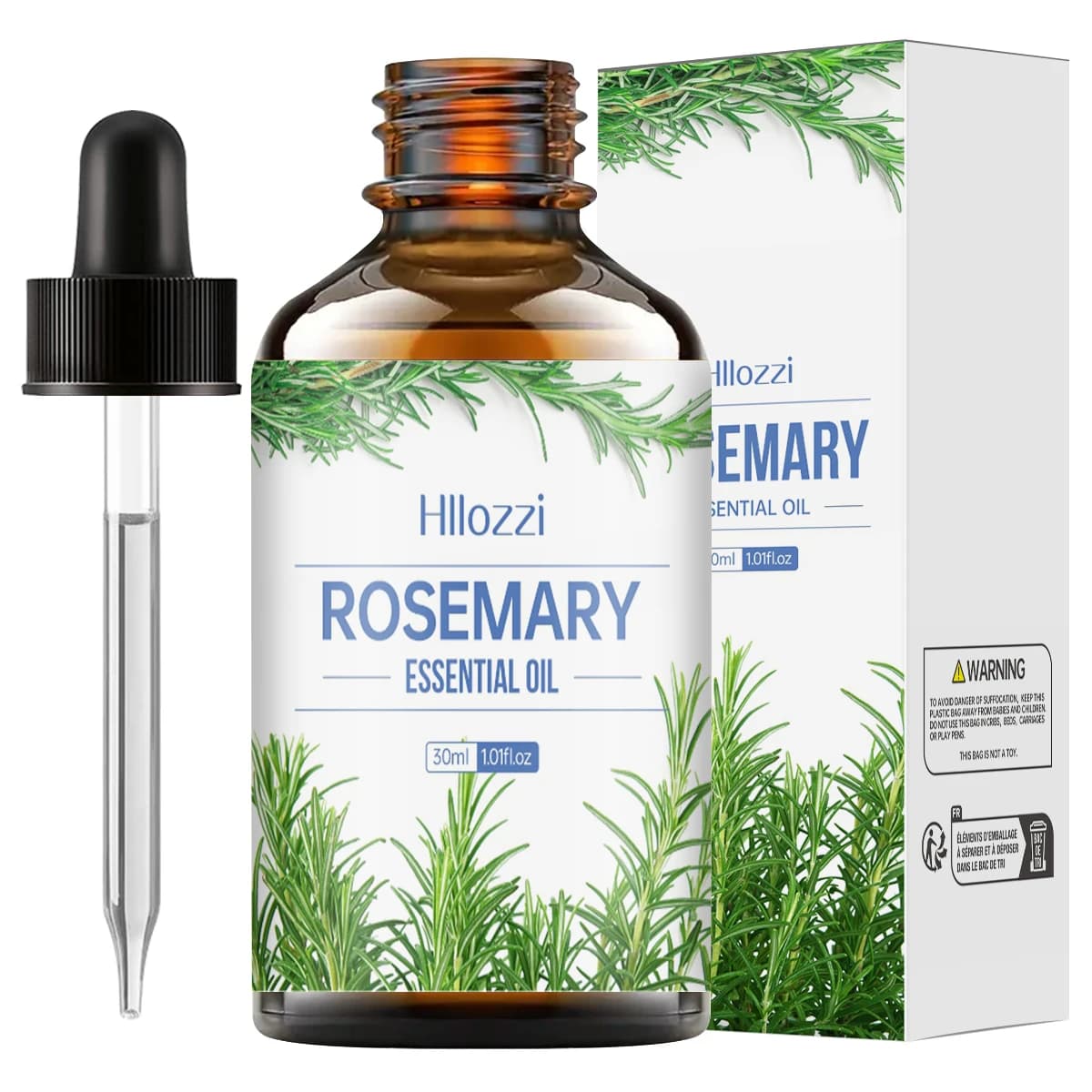 Huile essentielle de romarin, soins capillaires, massage du cuir chevelu, soins de la peau, huile es