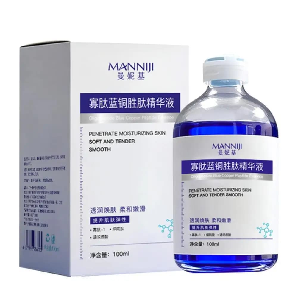 Sérum facial Ghk-Cu, formule nourrissante en profondeur, hydratation longue durée pour les peaux sèc