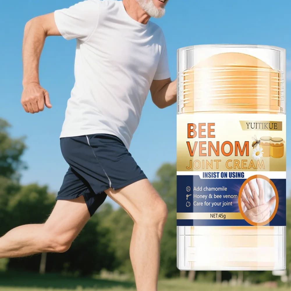 Crème pour les articulations au venin d'abeille, lotion apaisante et hydratante à faible teneur en a