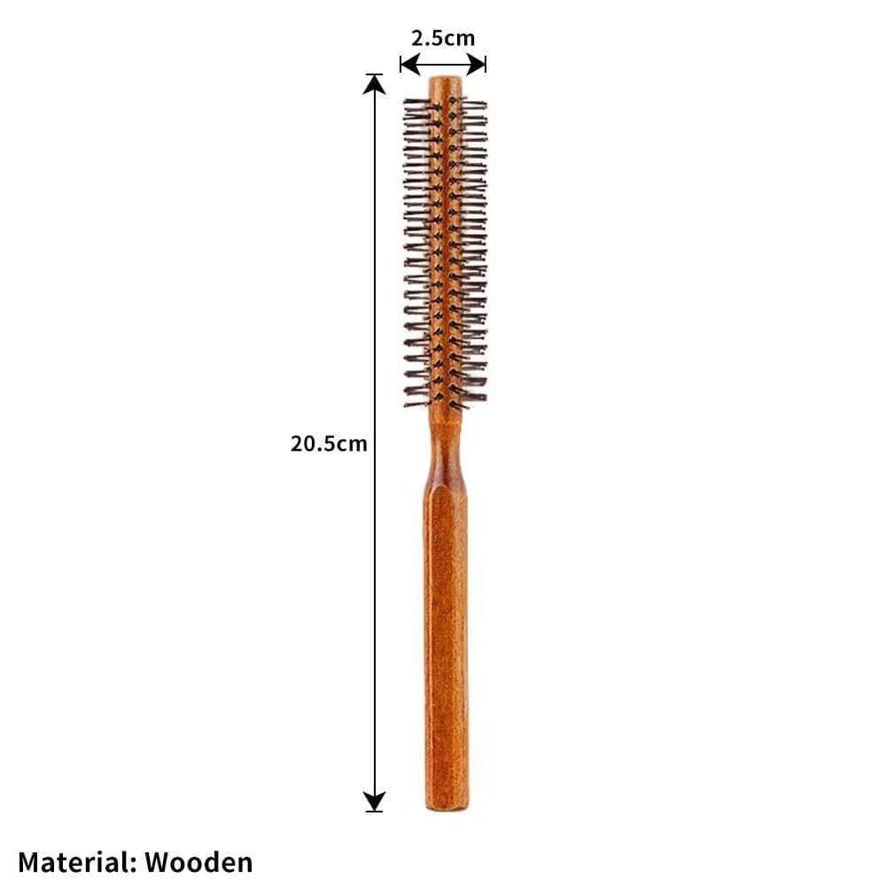 Brosse à cheveux à rouleau ronde et ronde, nouveau peigne à barbe unisexe