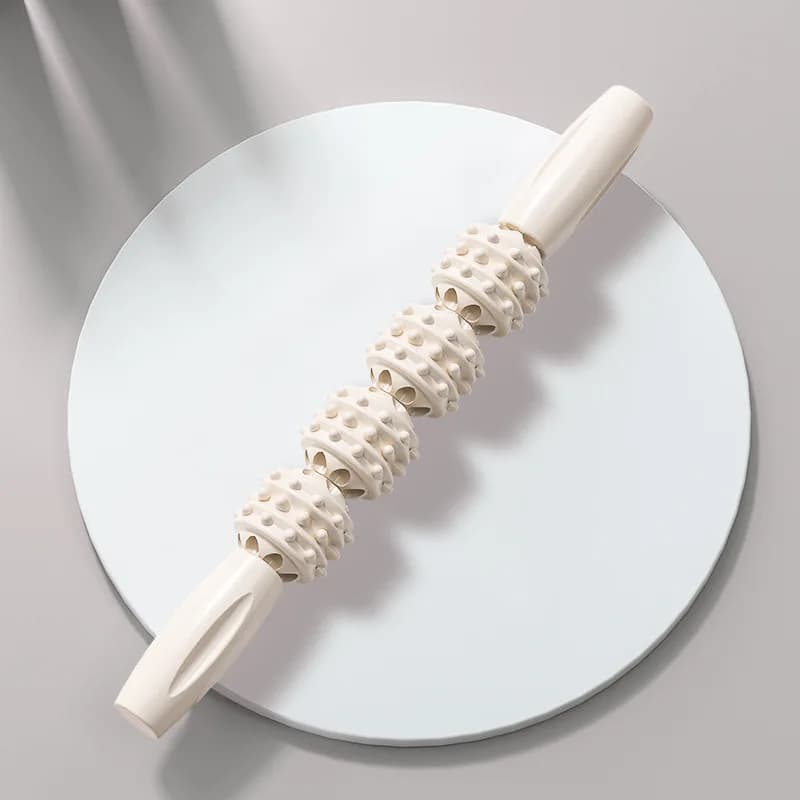 Outil portatif de Fascia de bâton de rouleau musculaire, rouleau de corps pour les tissus profonds d