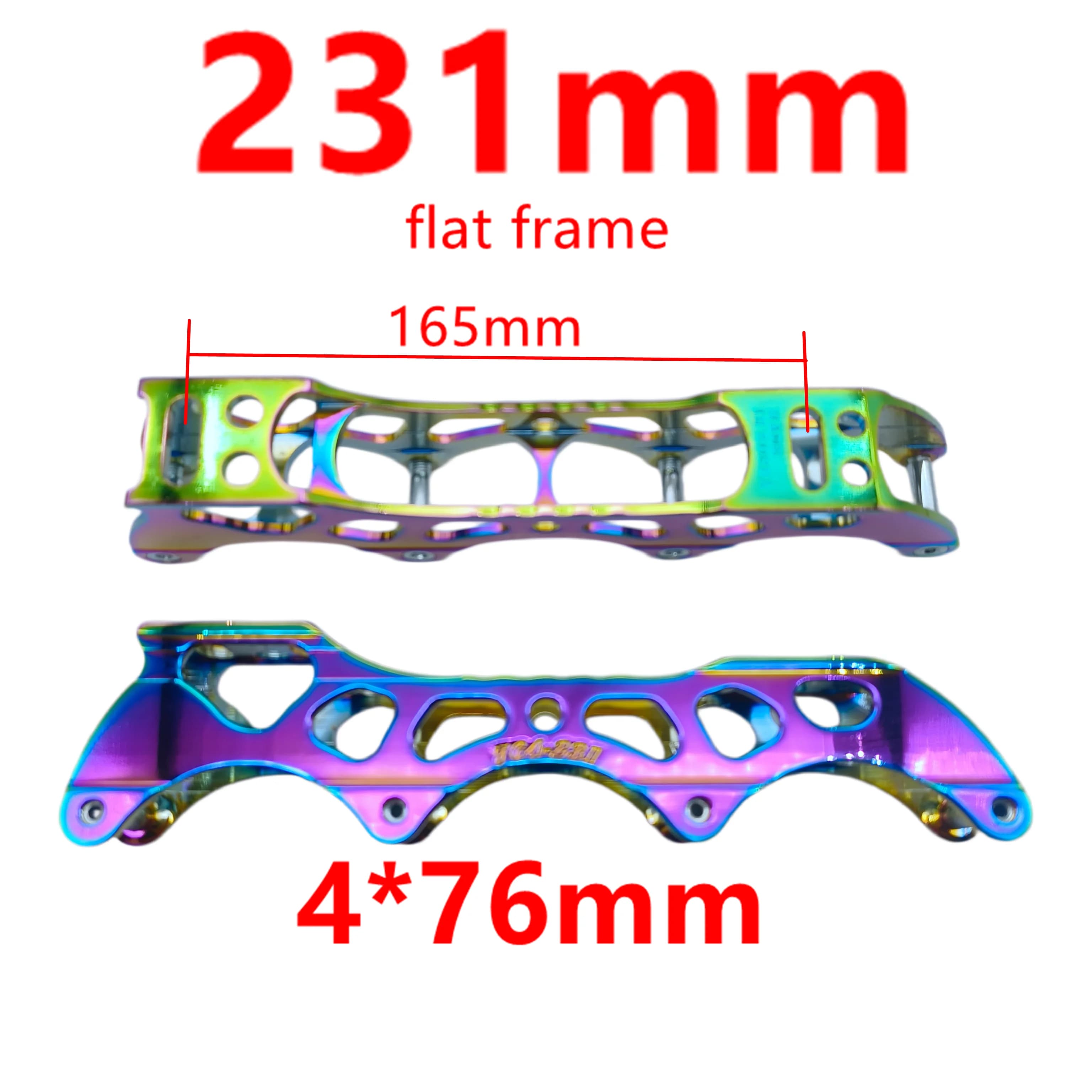 Cadre de patin à roulettes cadre à bascule 219mm 4x72mm 231mm 239MM 243mm