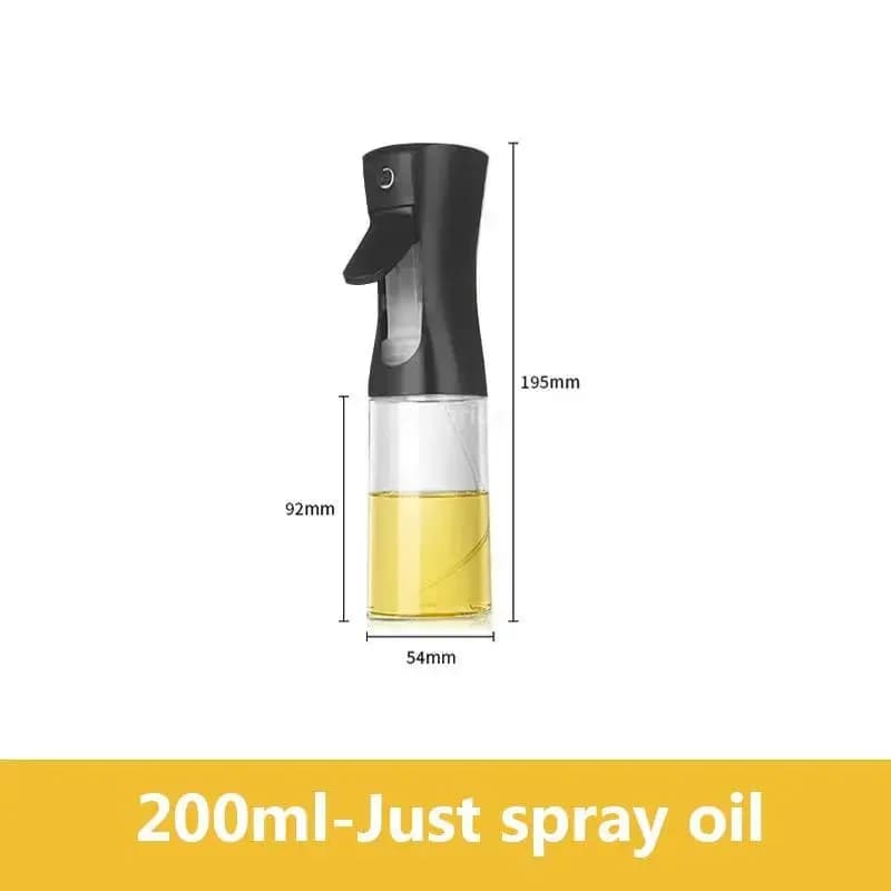 Bouteille de pulvérisation pour huiles de cuisine, vaporisateur d'huile d'olive, Cruet en plastique,